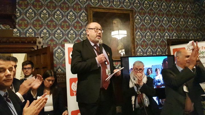 A Palestinian Christmas in Parliament